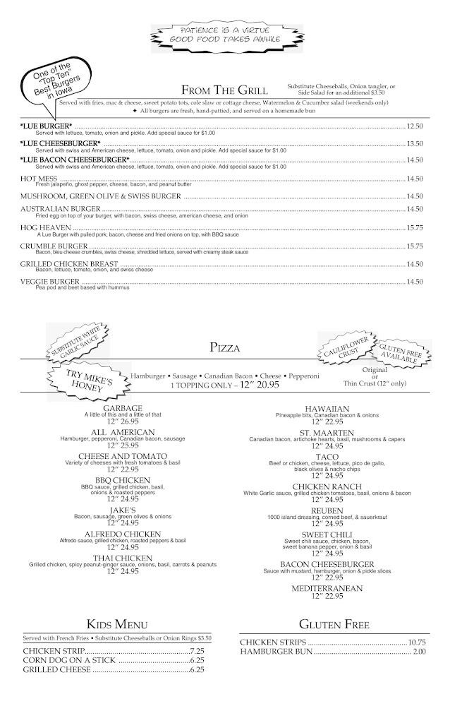 The Ritz Menu image 2